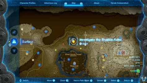 The puzzles in Thyplo Ruins come as part of the “Investigate the Thyplo Ruins” side quest. To start this properly, you’ll need to have finished the Water Temple, Fire Temple, Wind Temple ...